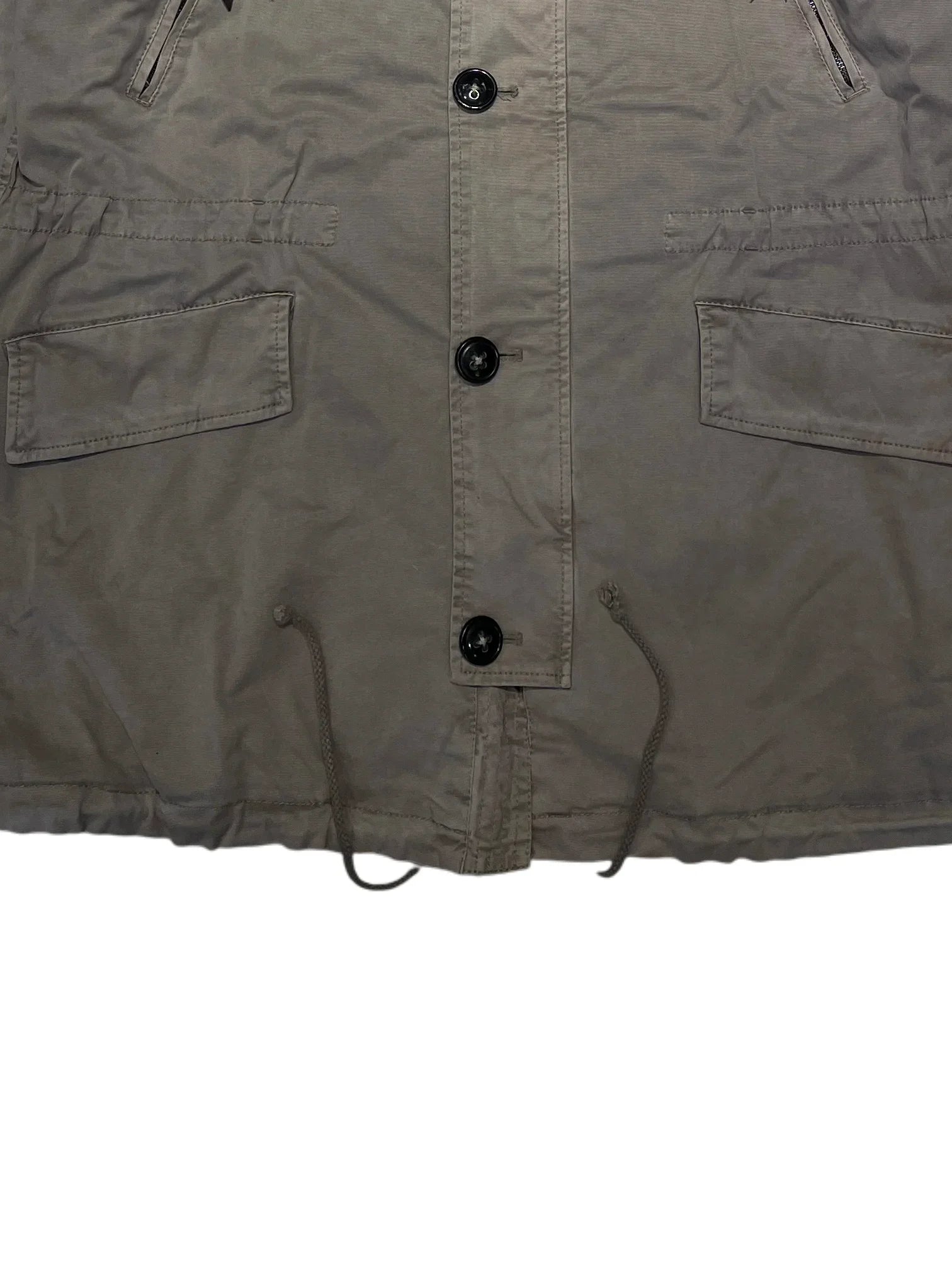 Blonde No.8 Parka Coat L Gray