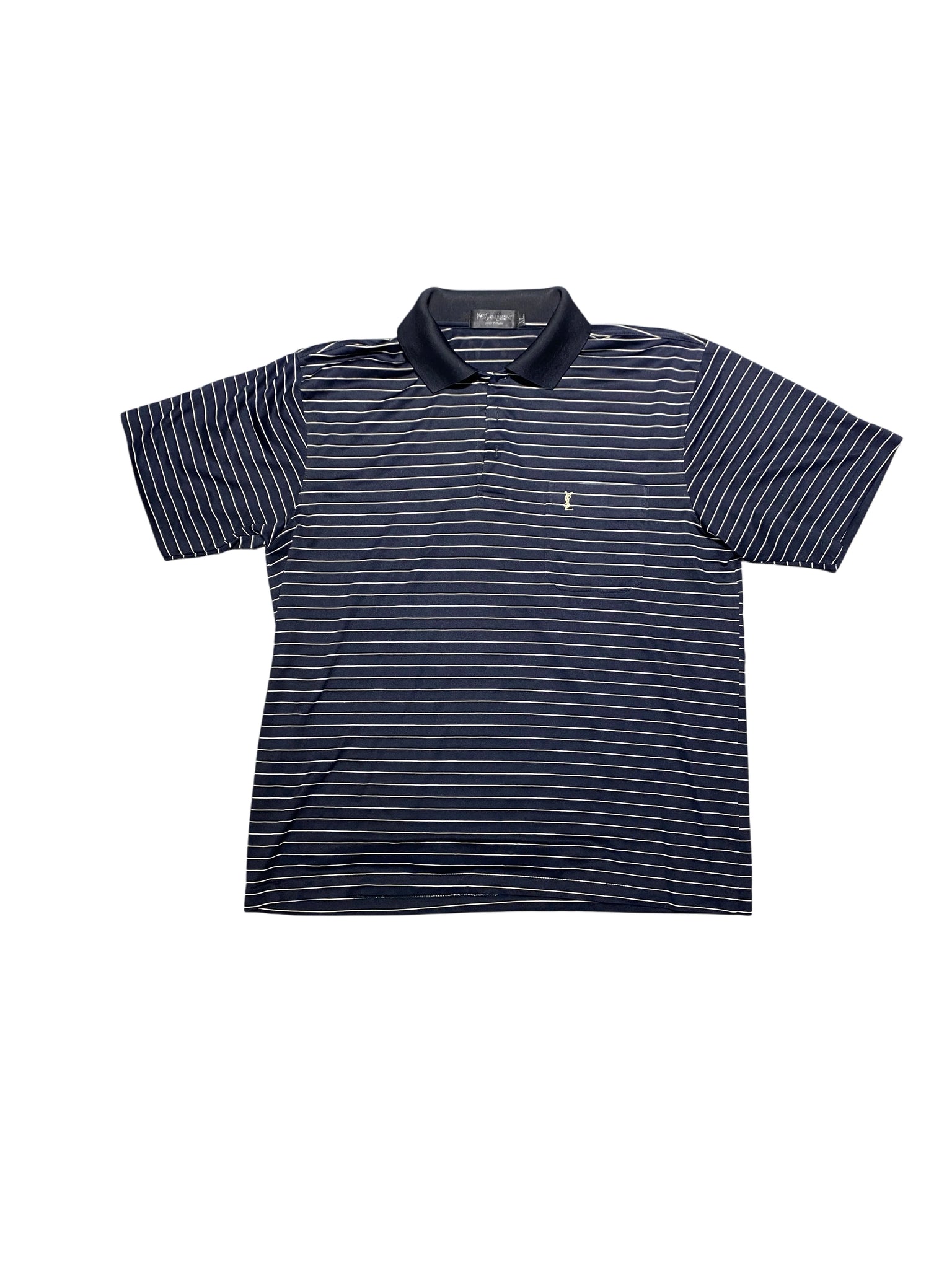 Yves Saint Laurent Polo Shirt XL Navy