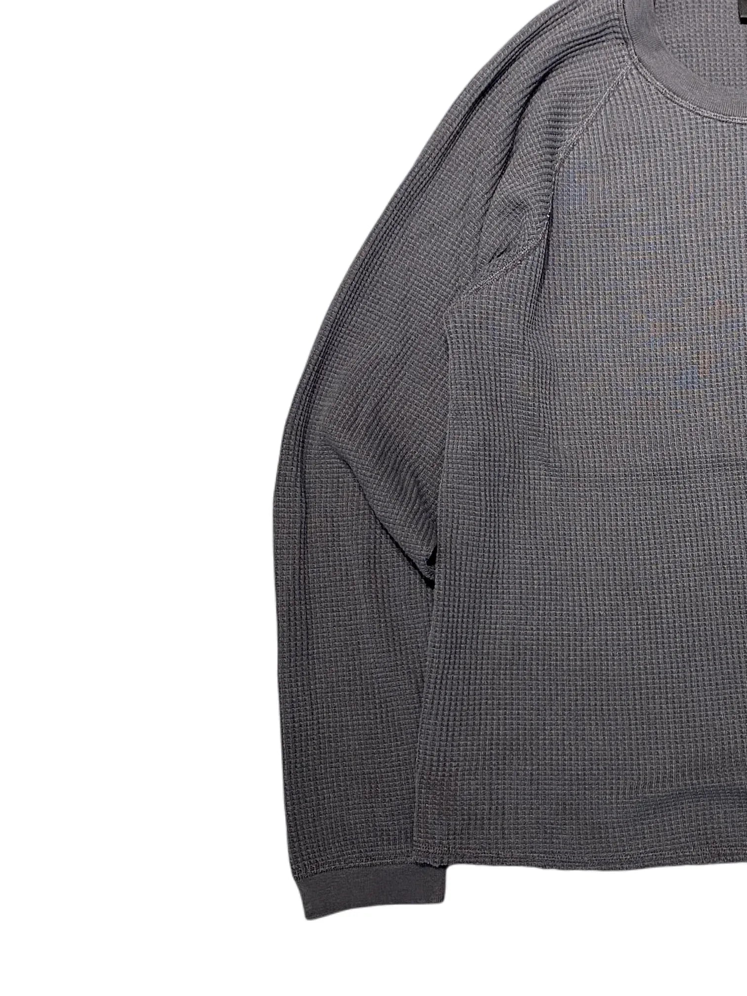 Stüssy Long Sleeve Thermal Top M Gray