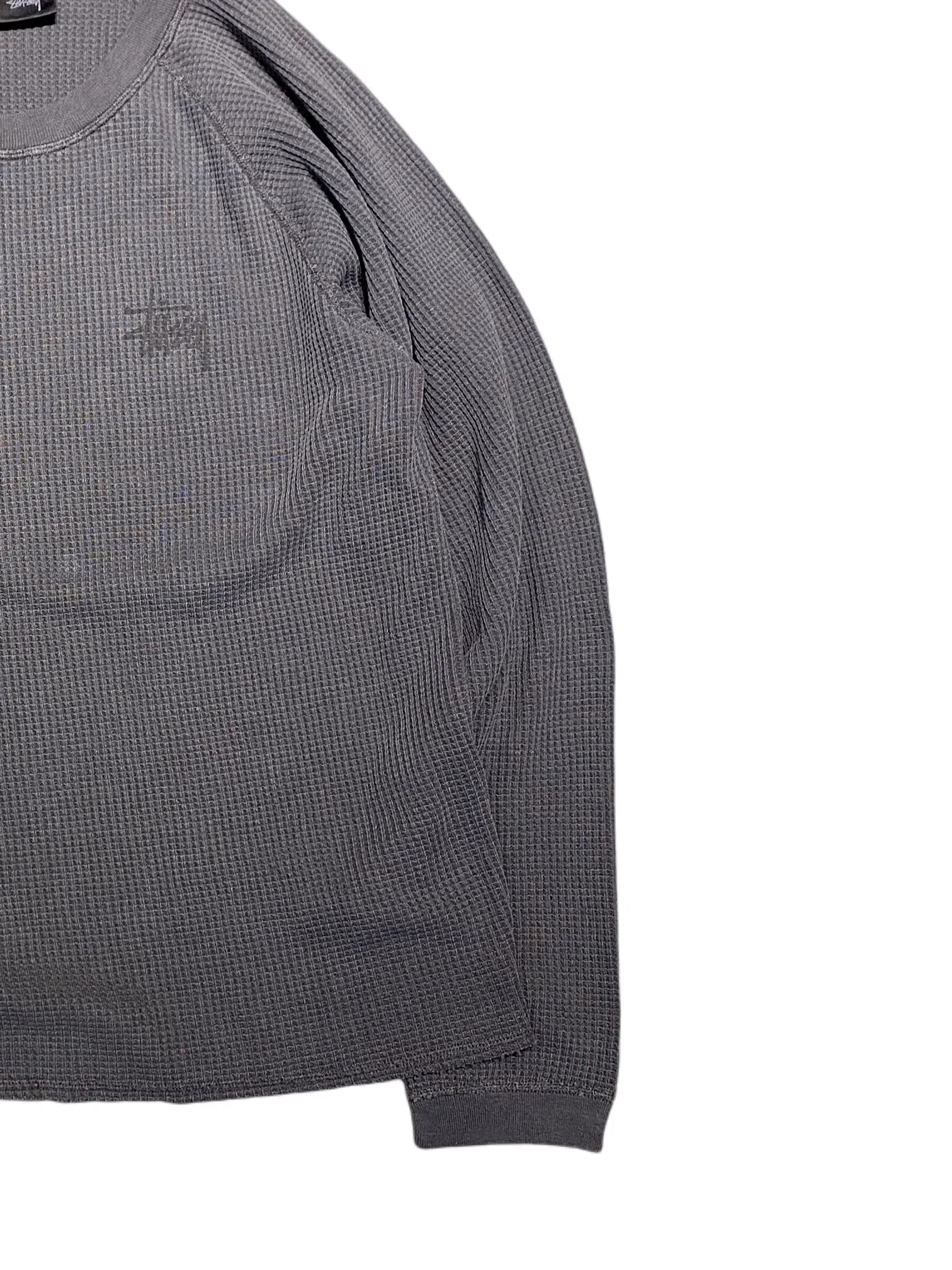 Stüssy Long Sleeve Thermal Top M Gray