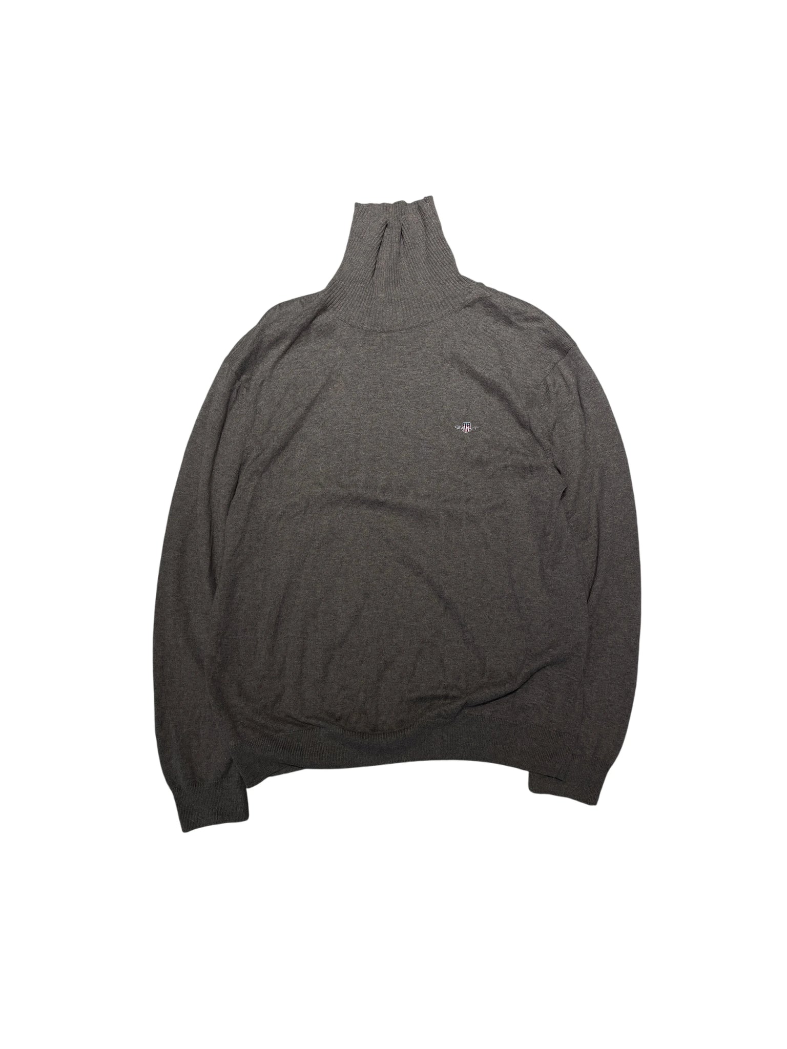 Gant Turtleneck Sweater 2XL Brown