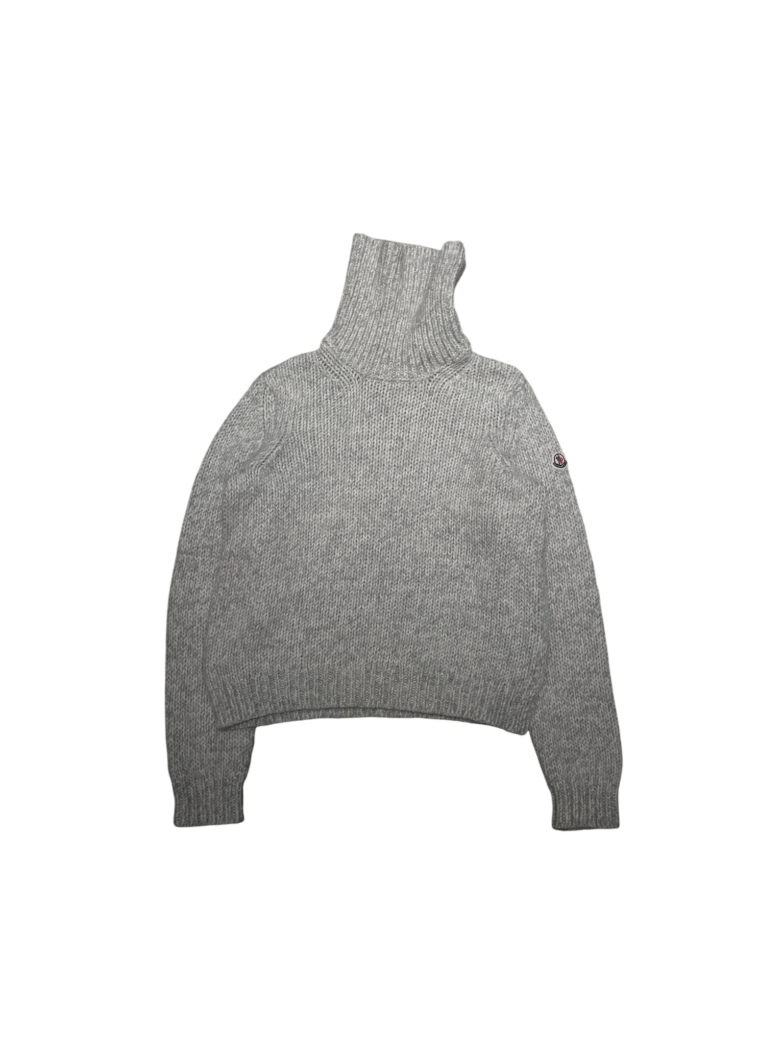 Moncler Turtleneck Sweater M 19196055YEAL Gray