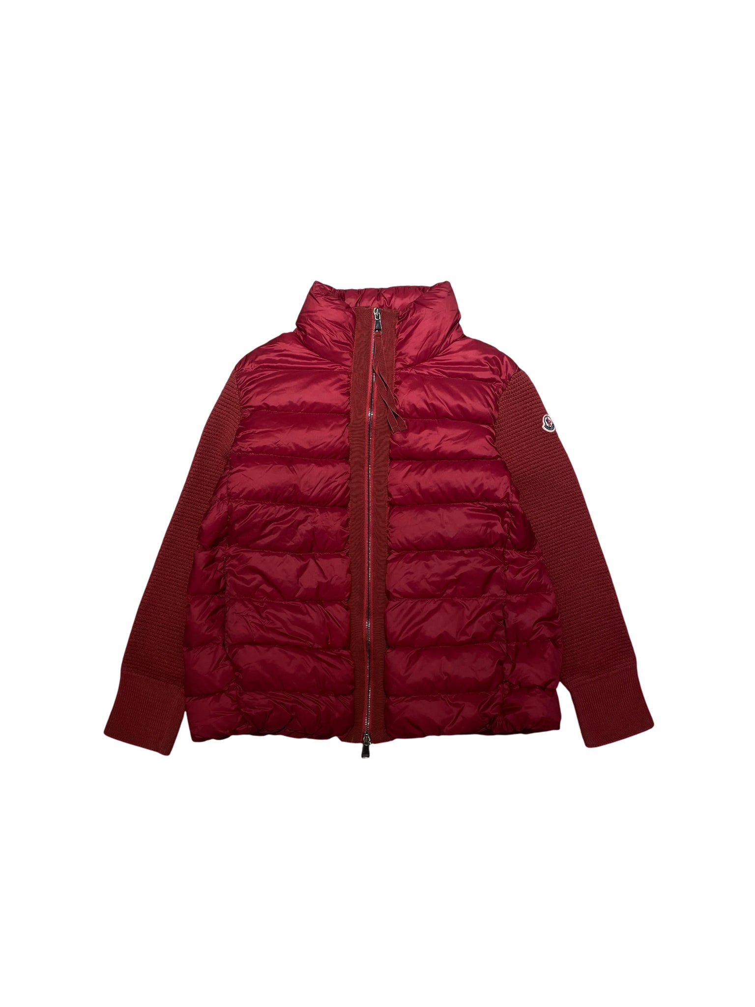 Moncler MAGLIONE TRICOT CARDIGAN (WMN) L 17197341CGLE Red
