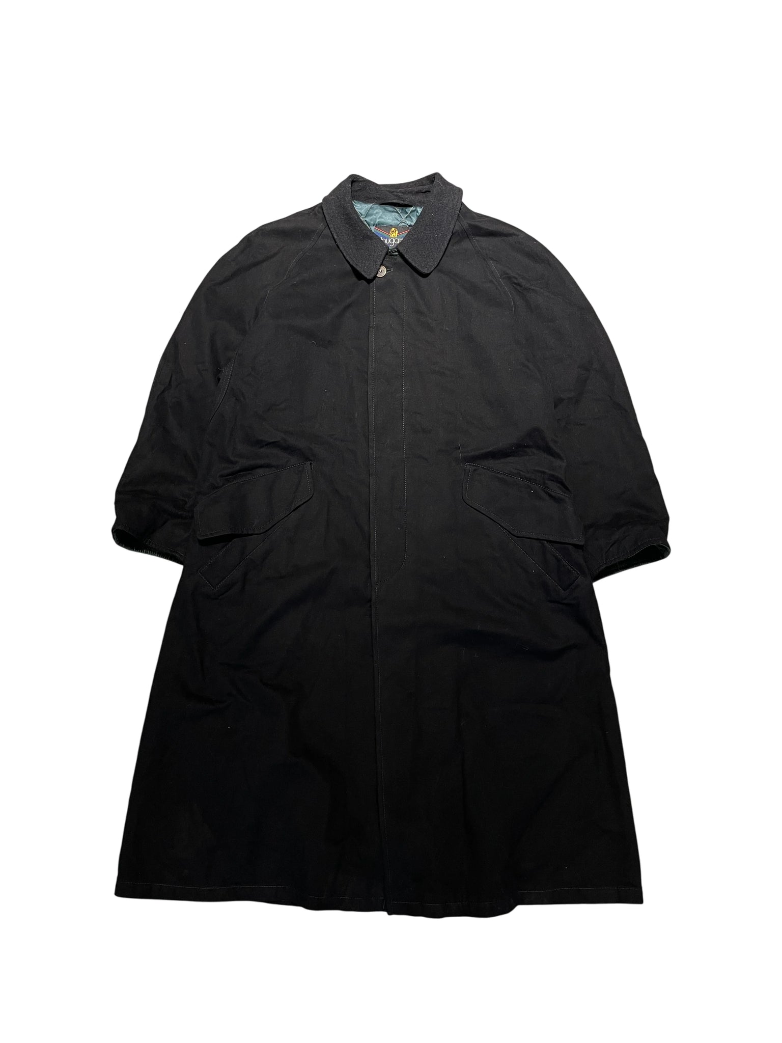 Bugatti Trench Coat 38R Black
