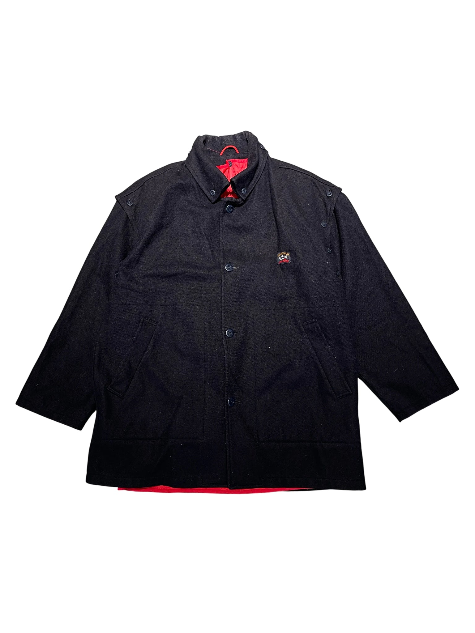 Paul&Shark Overcoat L Black