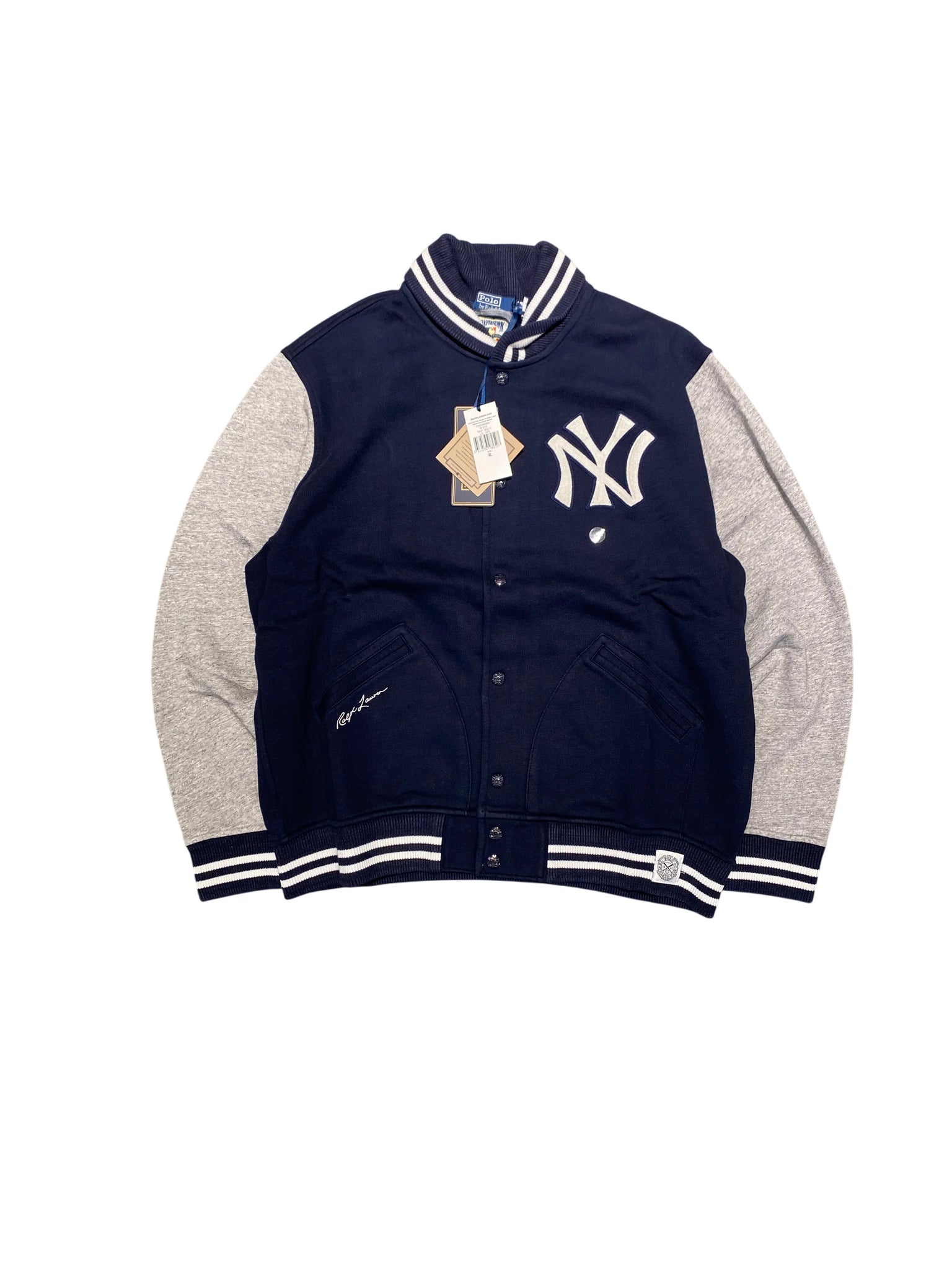 Ralph Lauren x New York Yankees Varsity Jacket XL Navy