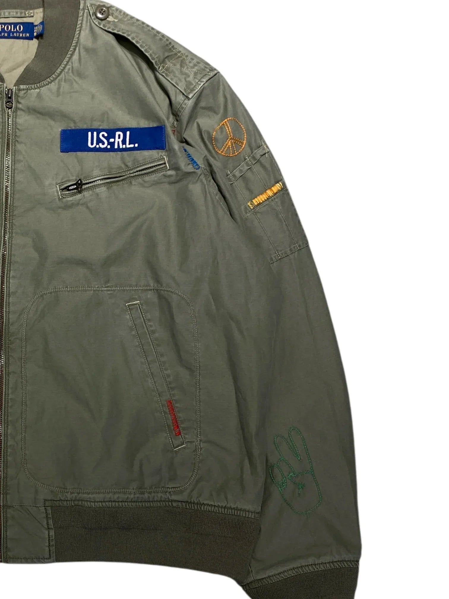 Polo Ralph Lauren Bomber Jacket XXL Green