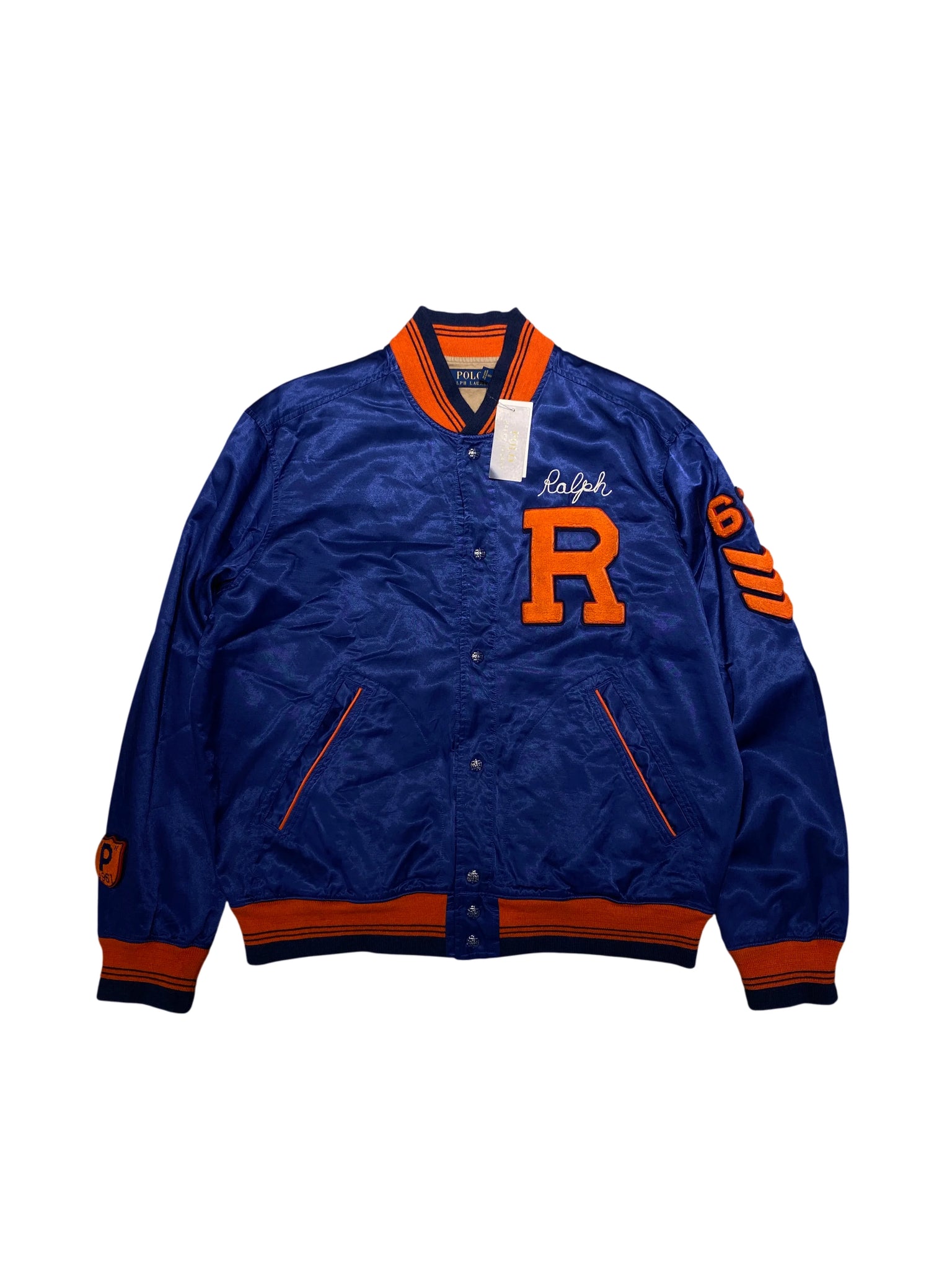 Polo Ralph Lauren Varsity Jacket XL Blue