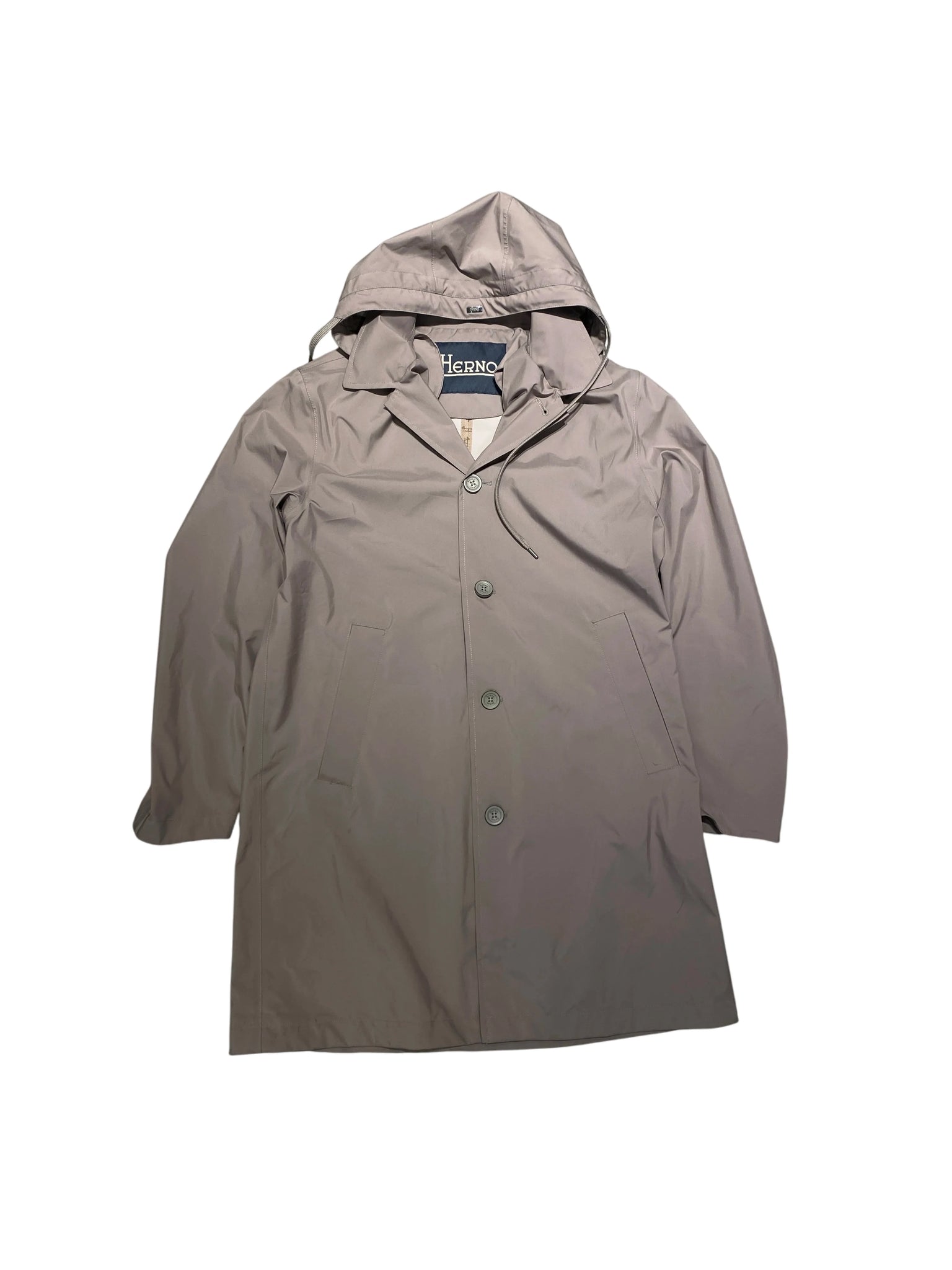 Herno Raincoat L Gray
