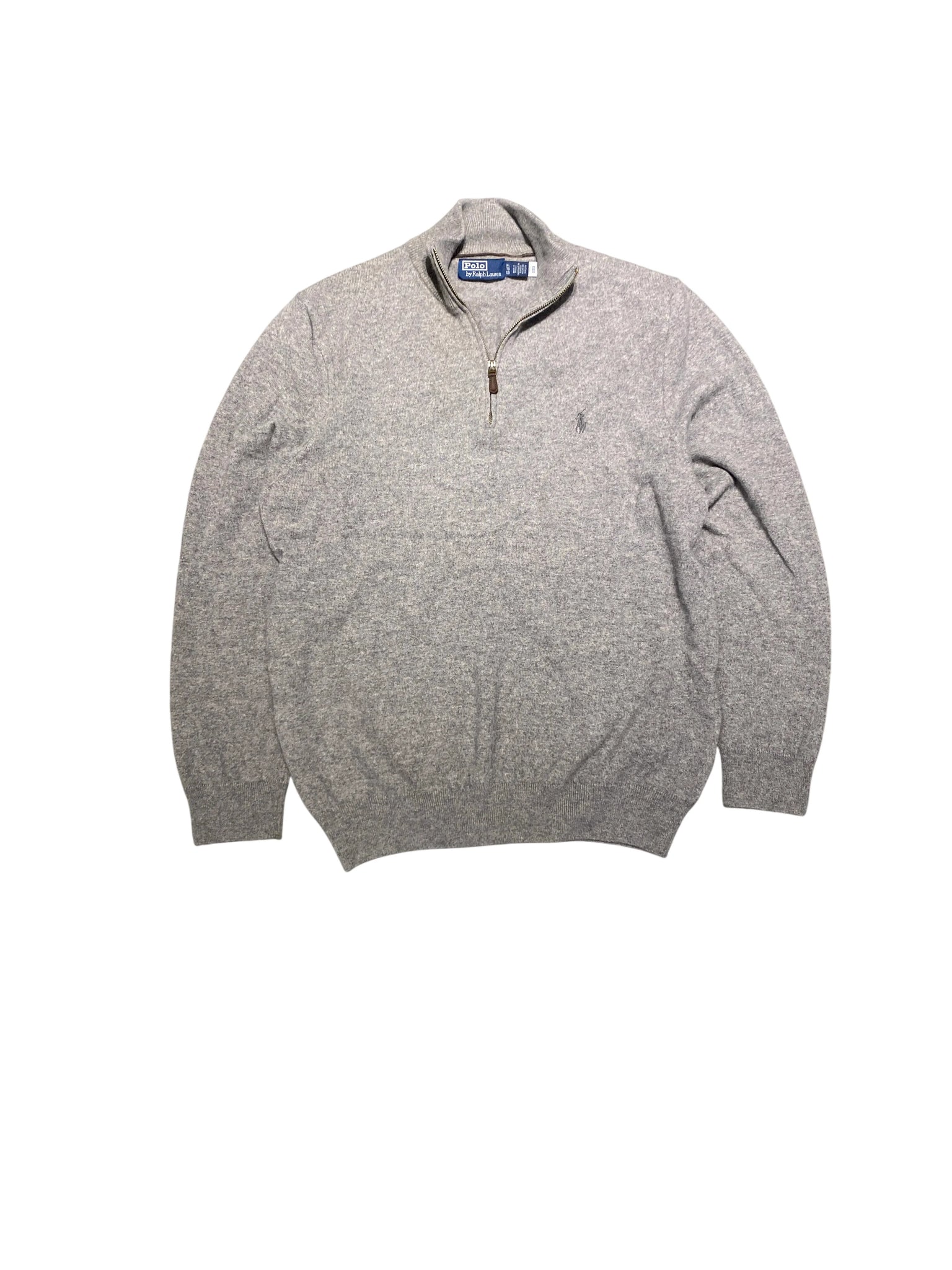 Polo Ralph Lauren Half Zipp Sweater XL Gray
