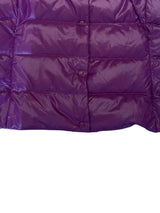Moncler Puffer Vest XL Purple