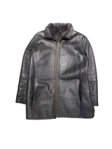 Vintage Leather Jacket S Black