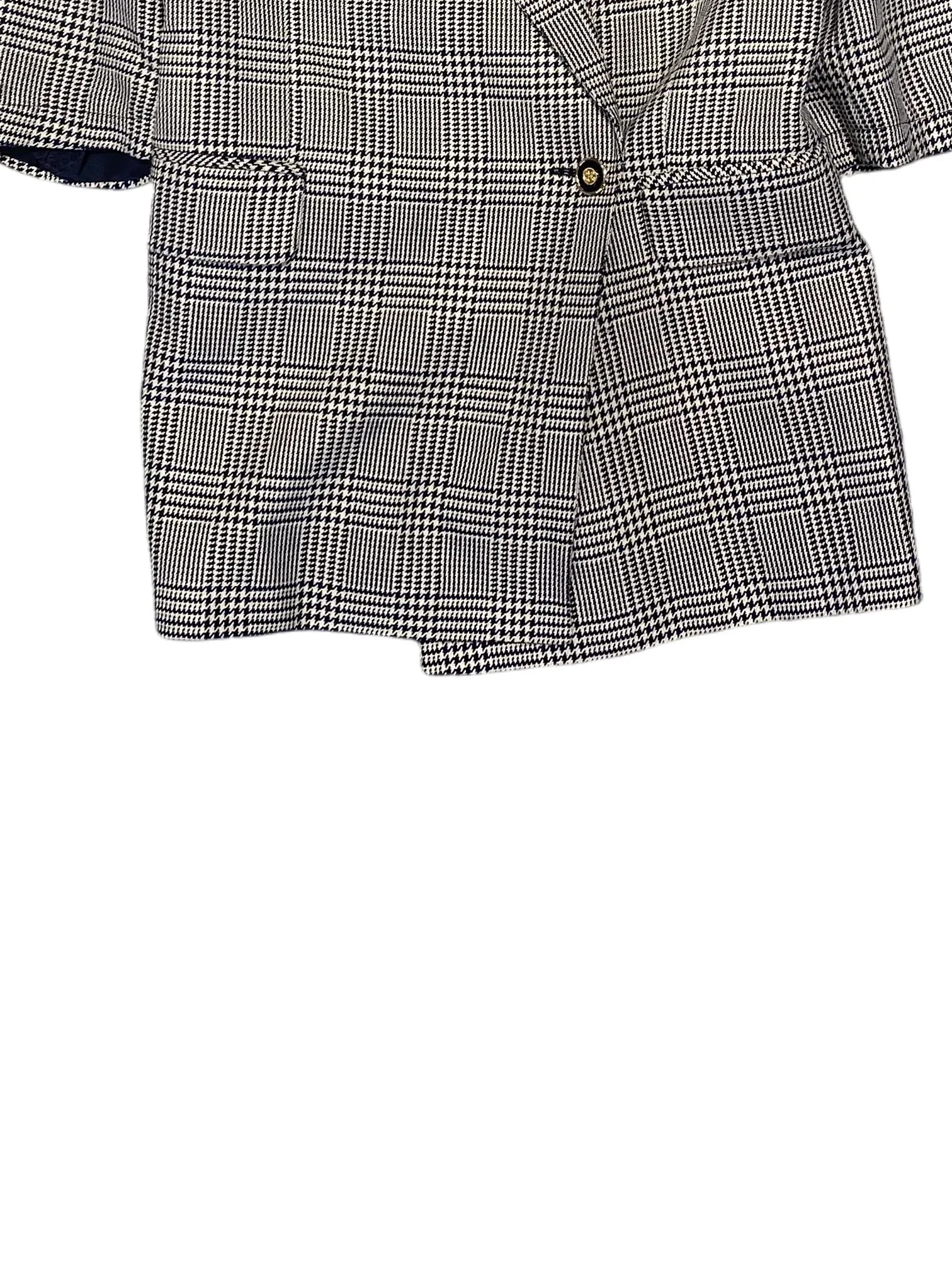 Pre Loved Again Custom Blazer M Gray