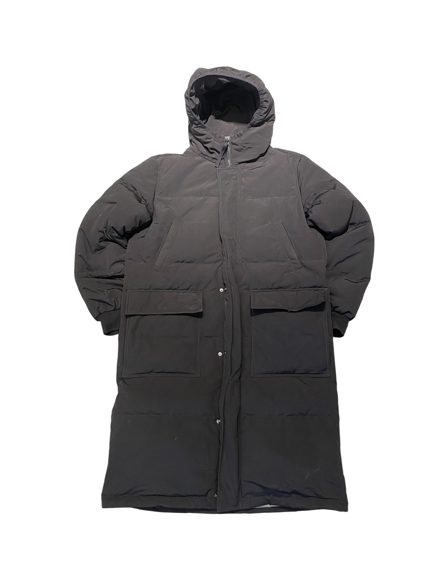 True Religion Puffer Coat L Black
