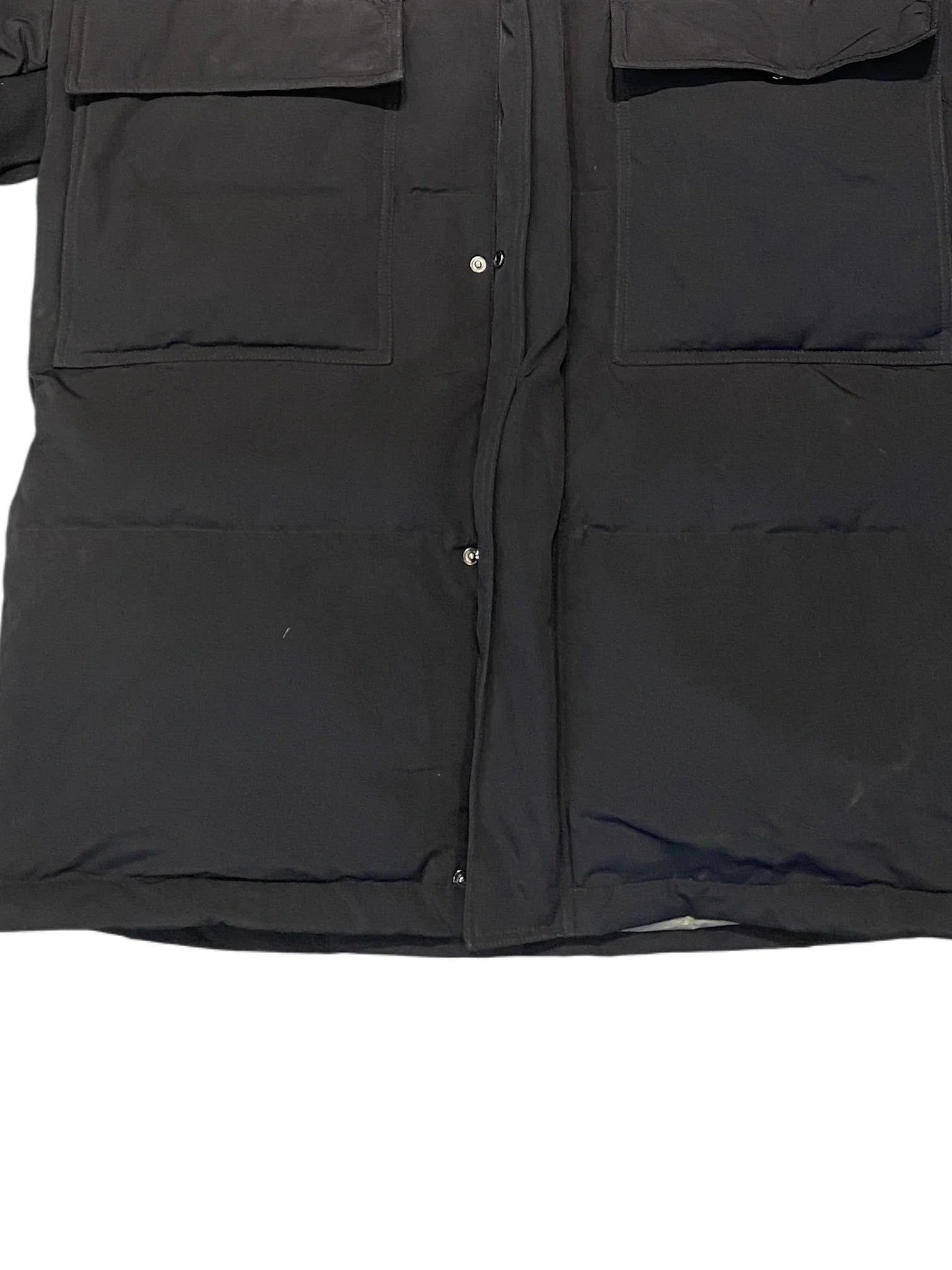 True Religion Puffer Coat L Black