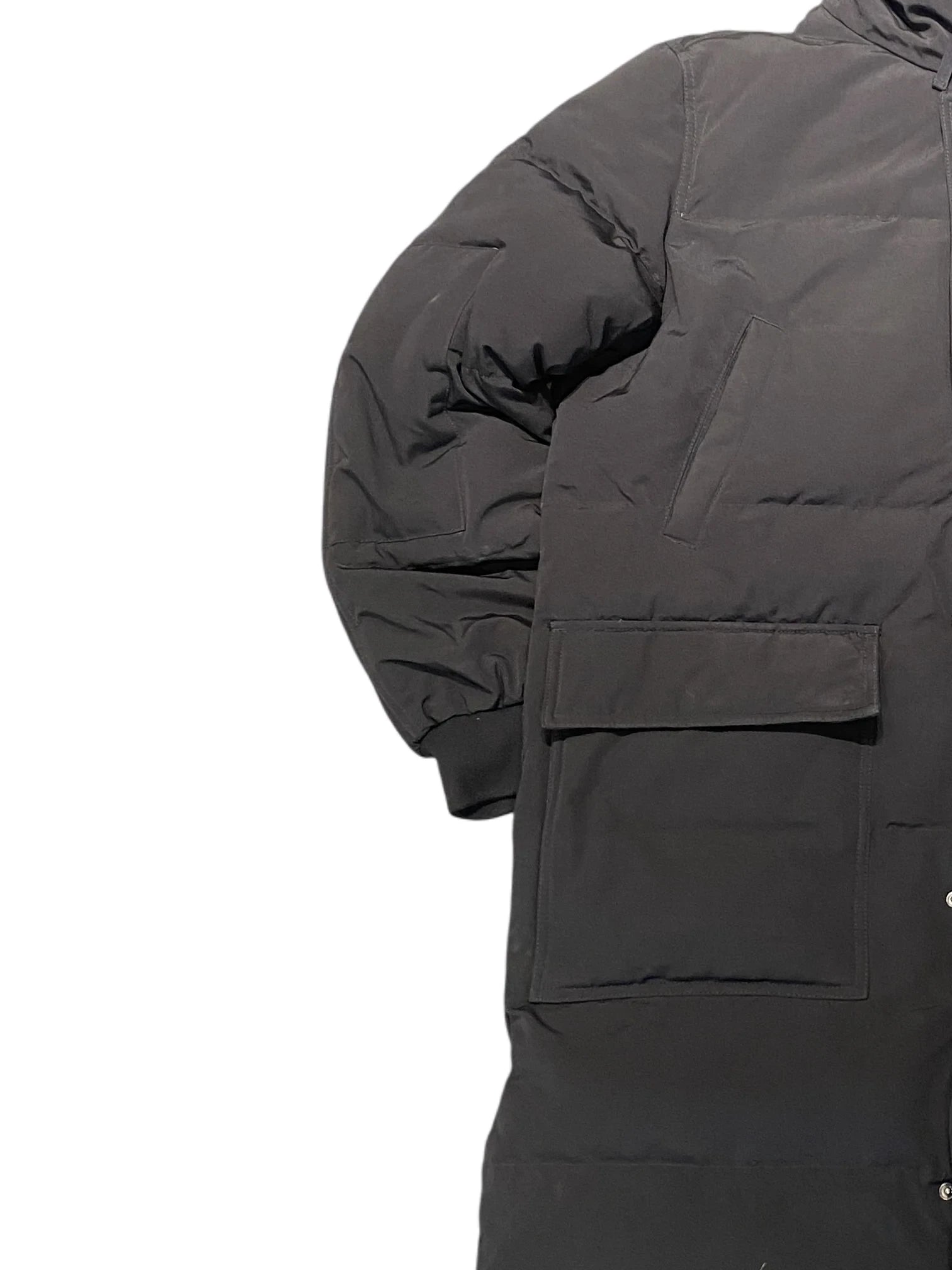 True Religion Puffer Coat L Black