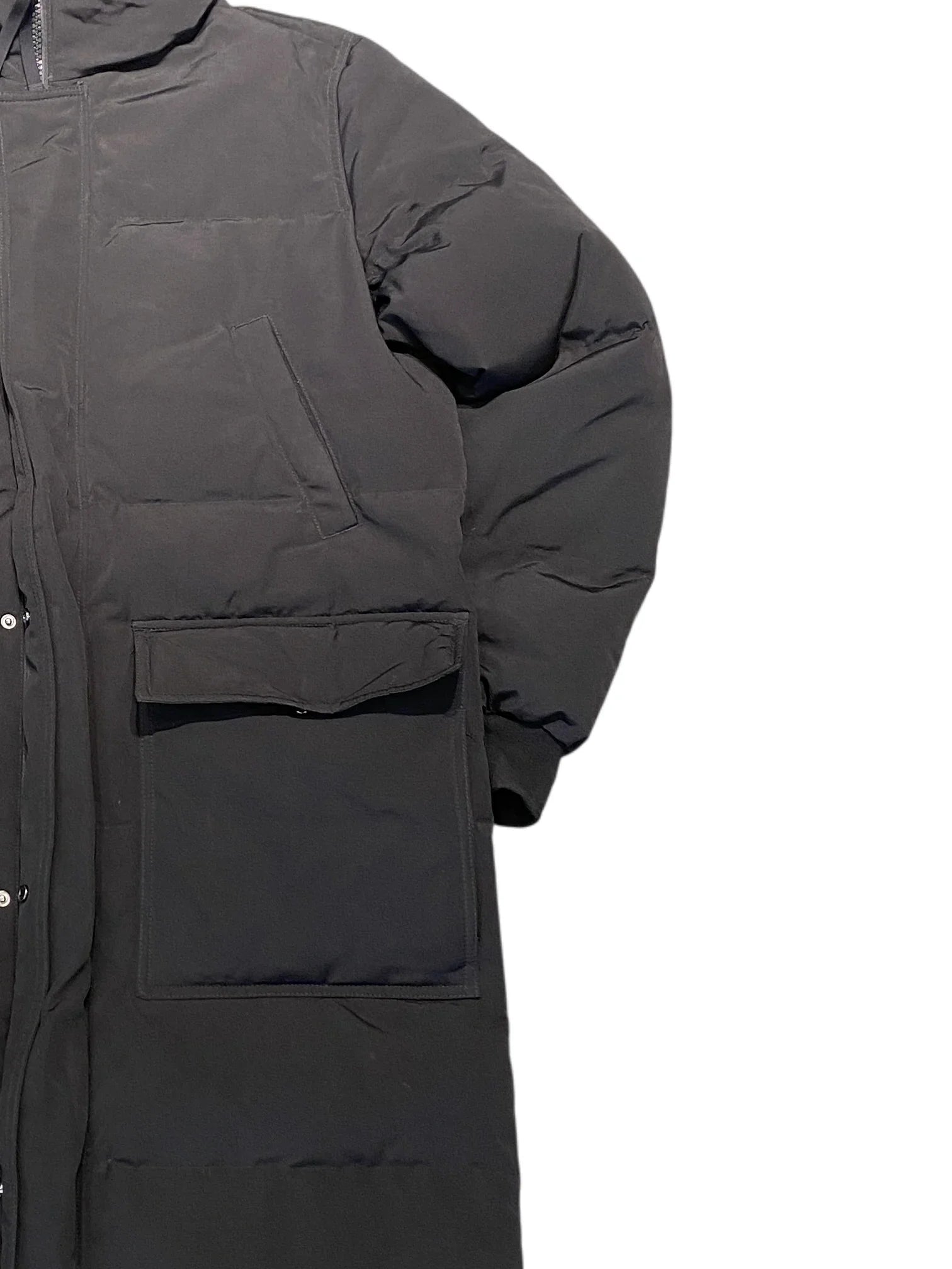 True Religion Puffer Coat L Black