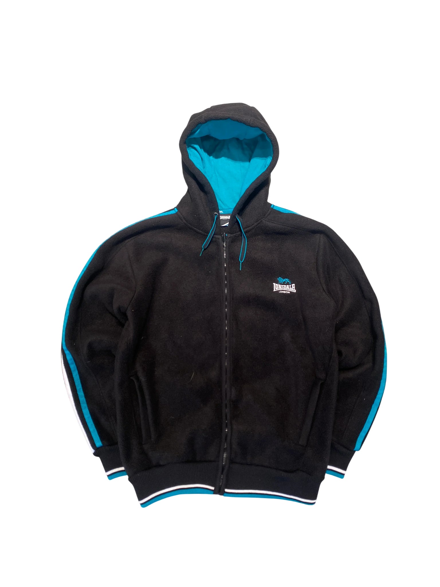 Lonsdale Fleece Jacket M Black