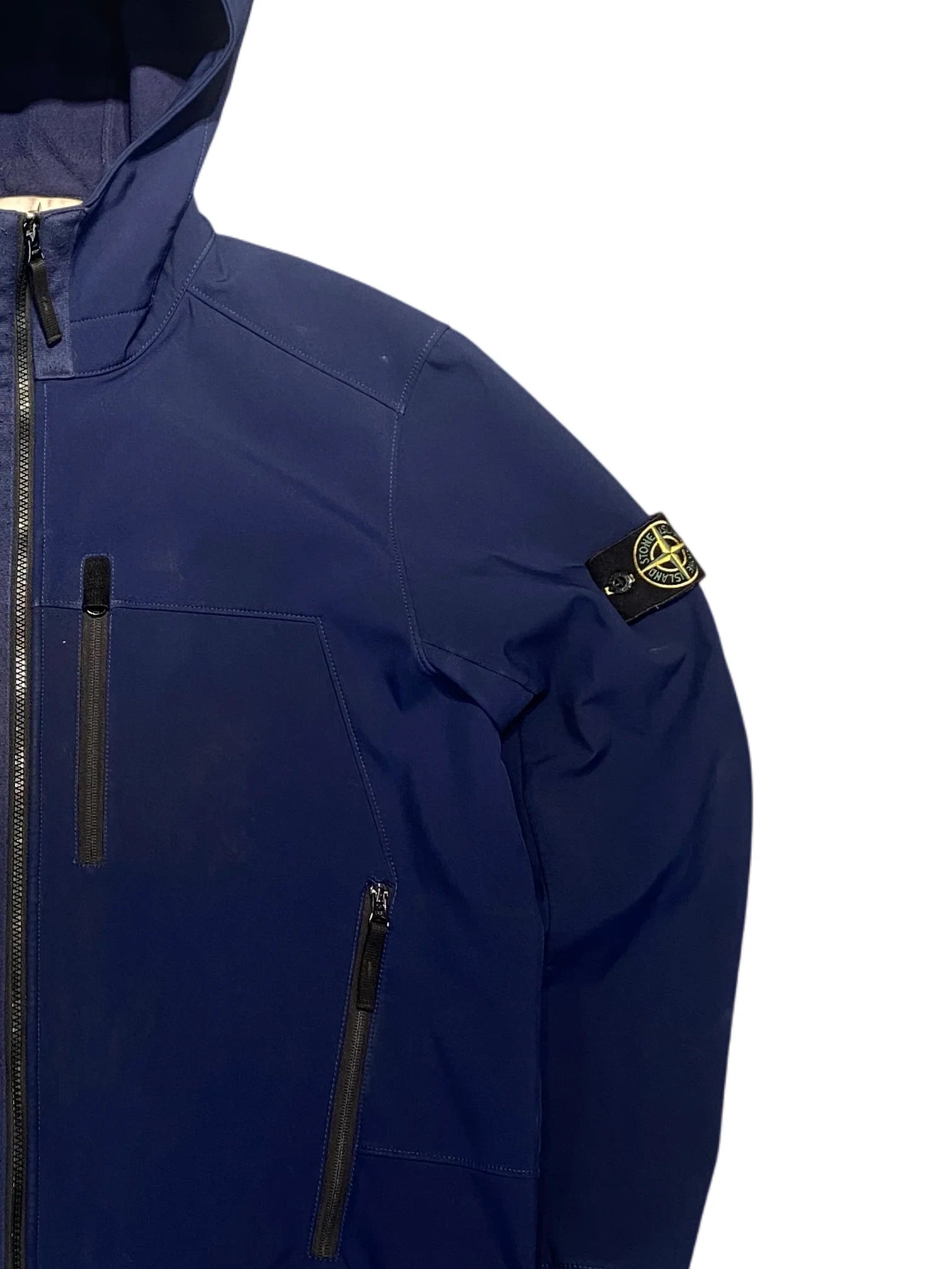 Stone Island Hooded Jacket XXL 027886813189 Blue