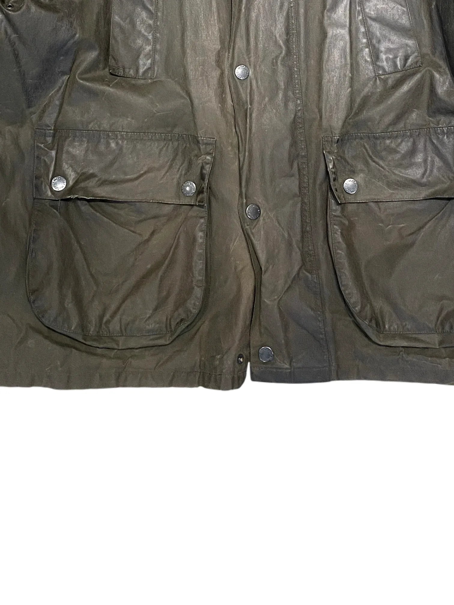 Mc Orvis Waxed Jacket L Green