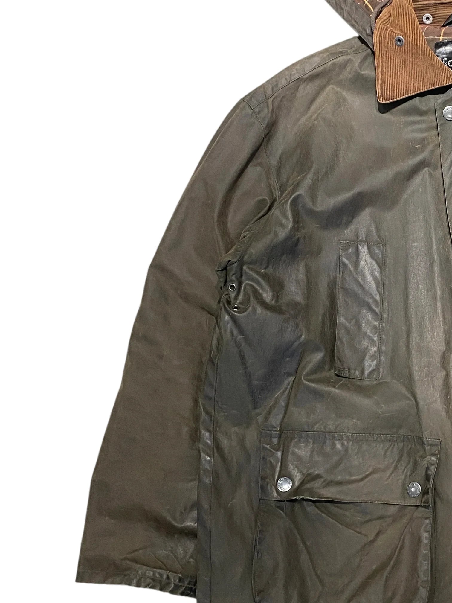 Mc Orvis Waxed Jacket L Green