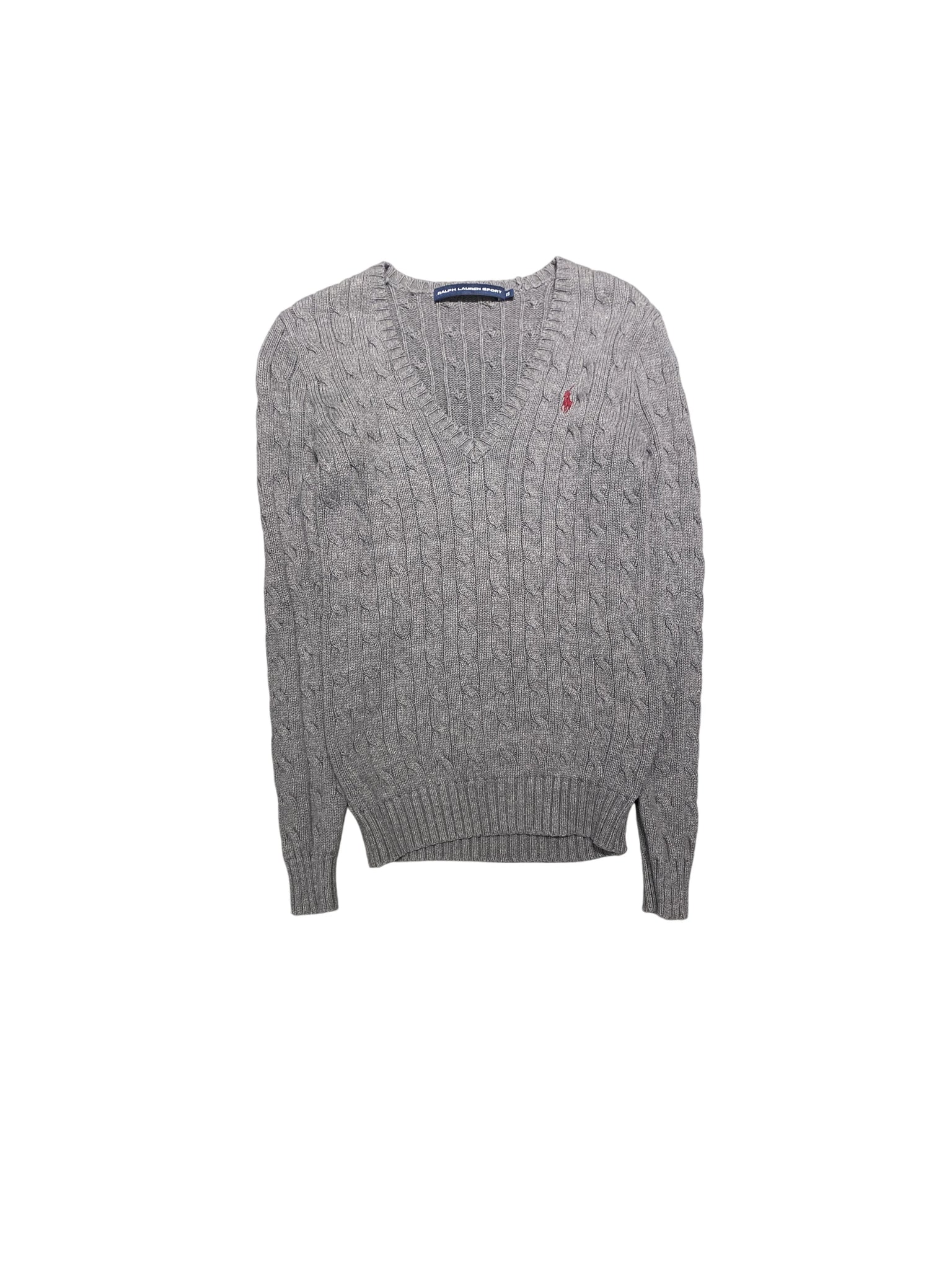 Ralph Lauren Sports V-Neck XS Gray