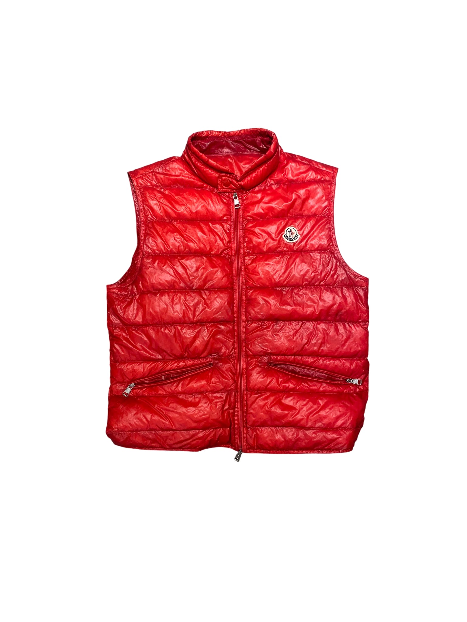 Moncler Puffer Vest L 21484657wokk Red