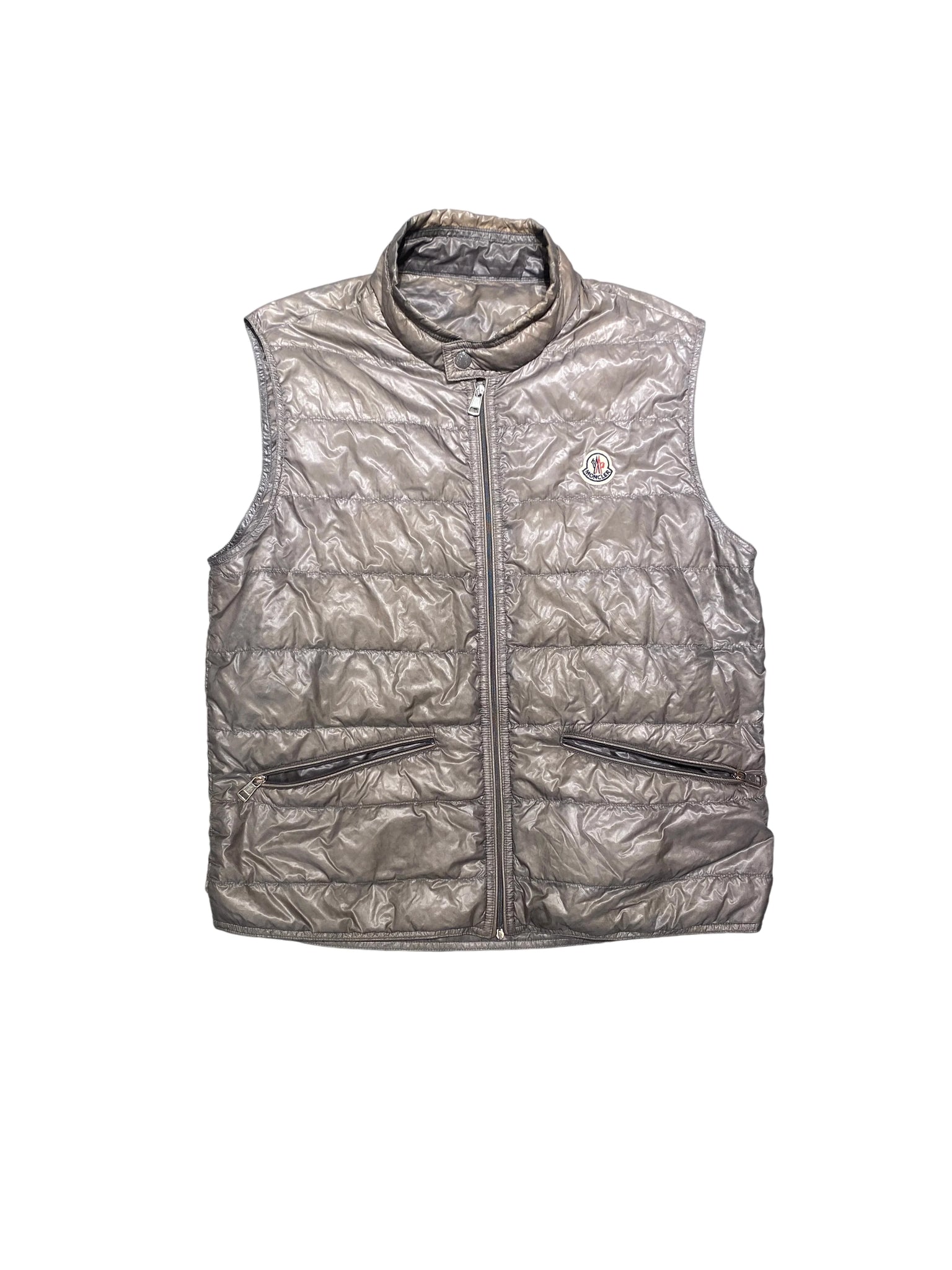 Moncler Puffer Vest L 437812465GWUF Brown