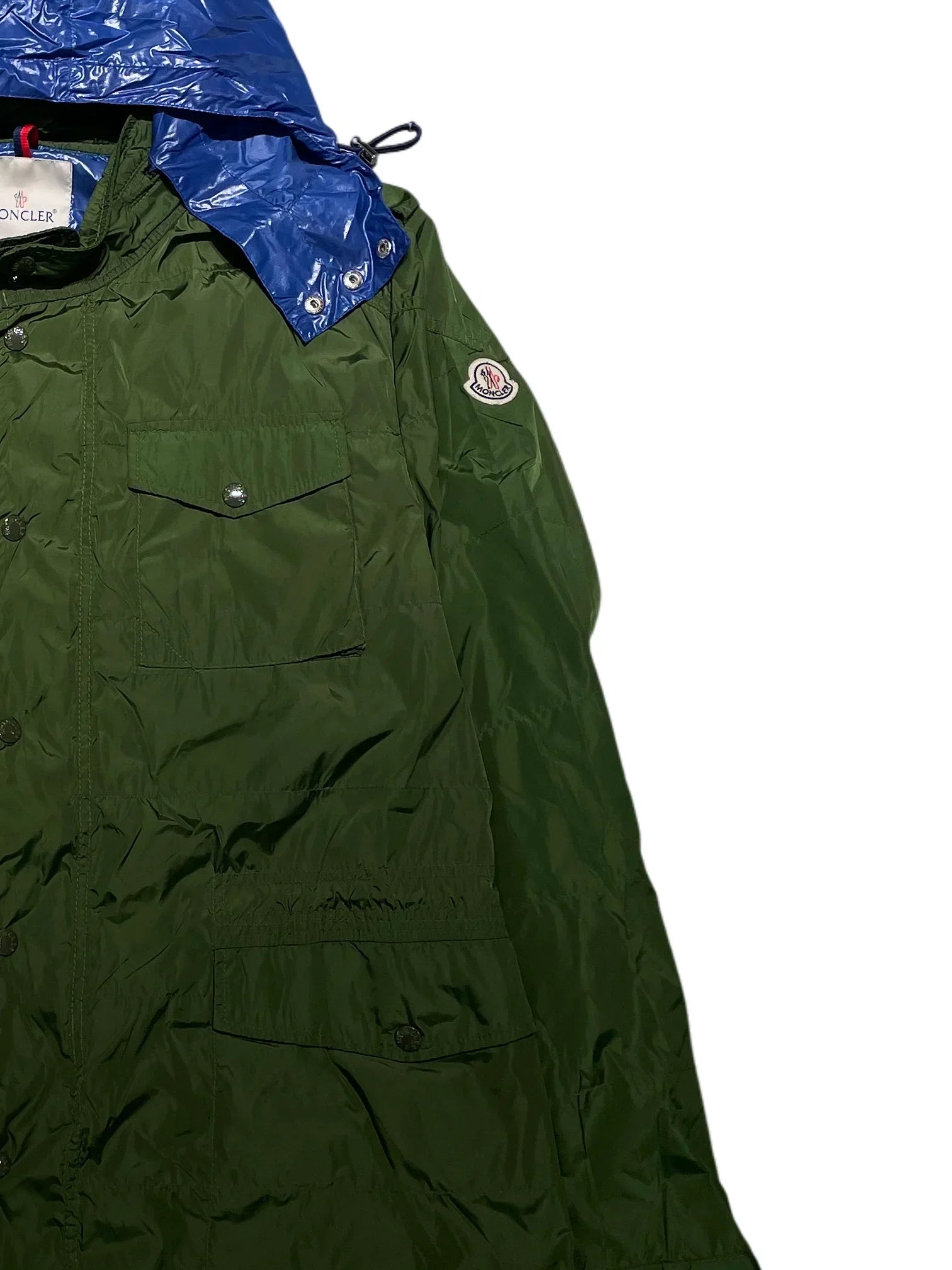 <p>Moncler CLEMENT Jacket 3XL fits like L 437664793396 Green</p>