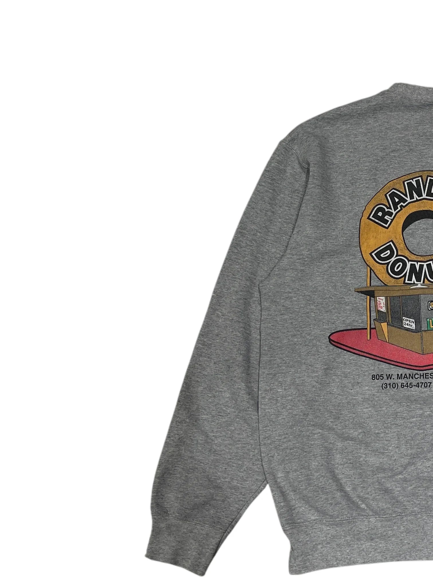 <p>Randy´s Donuts Crewneck L Gray</p>