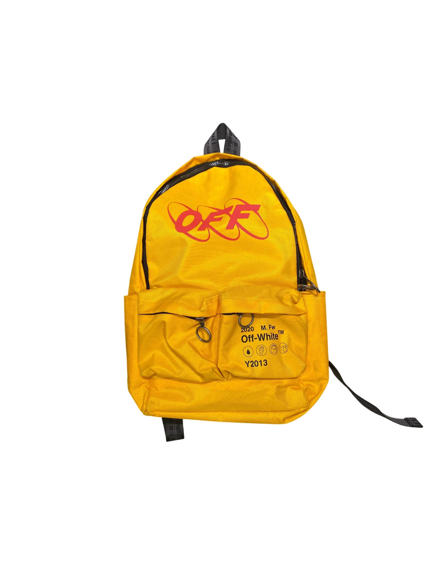 Off-white Backpack one size Yellow