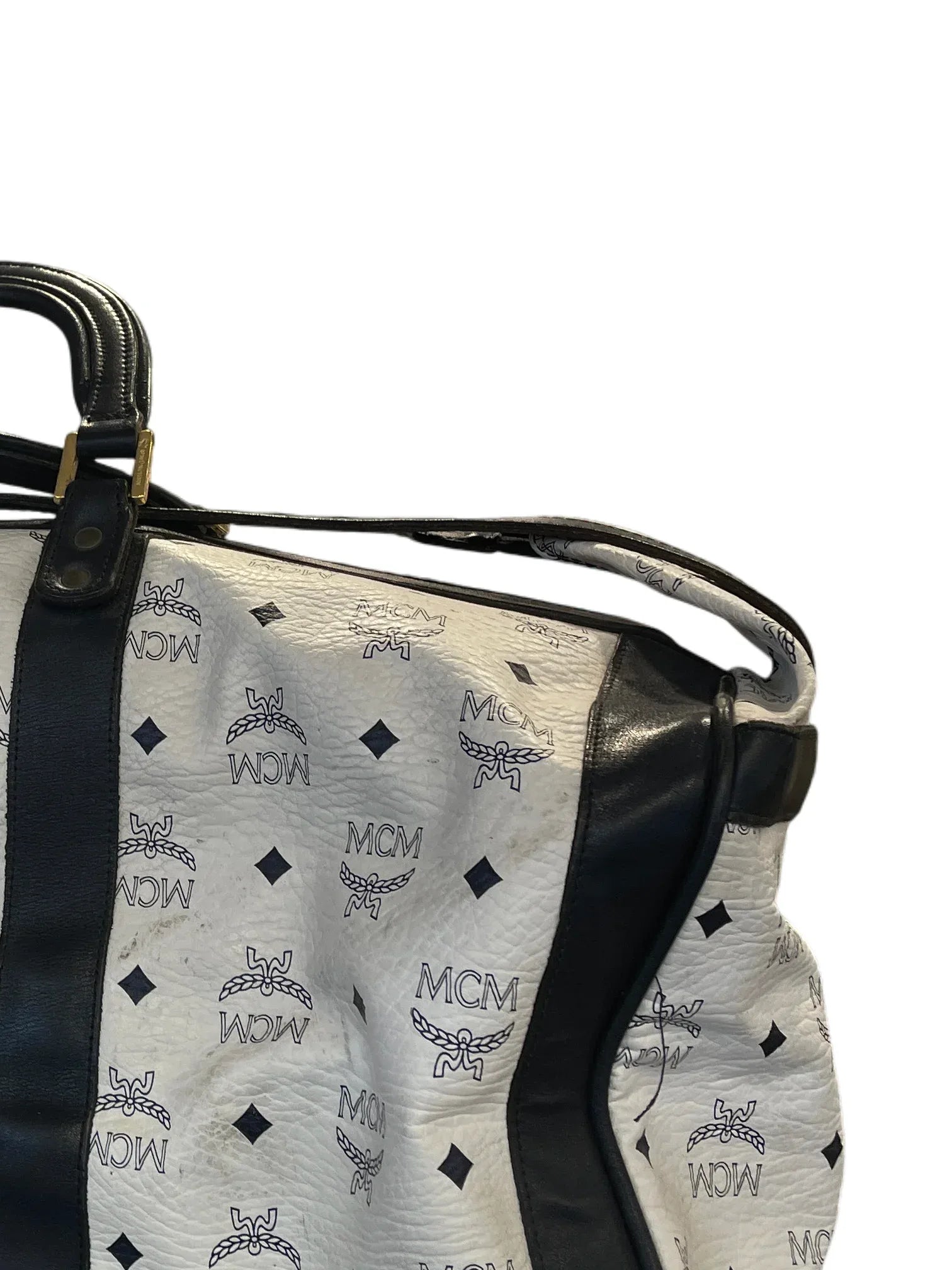MCM Travel / Duffle Bag White