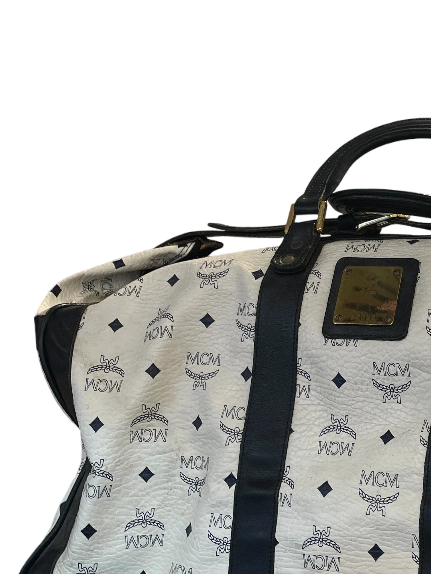 MCM Travel / Duffle Bag White