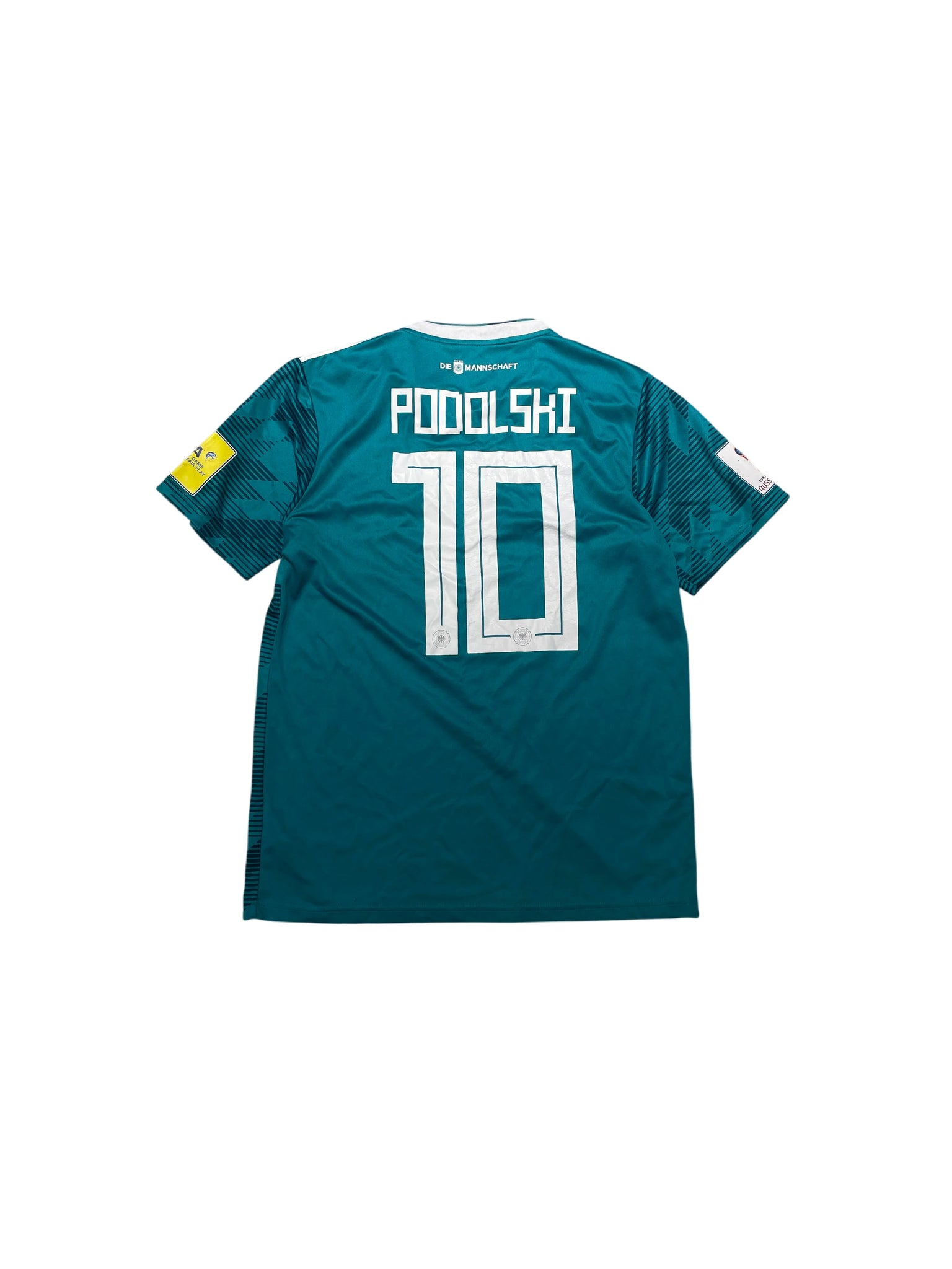 Adidas Football Jersey L Germany 2018 No. 10 Green