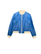 Prada Bomber Jacket M missing Tag Blue