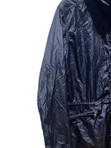 Moncler Hooded Windbreaker Jacket L Blue