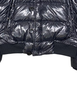 Moncler BADY FUR Jacket XL Black