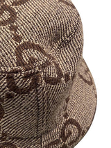 Gucci Bucket Hat Cap one Brown