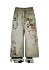 Jorts Gay Love Beige