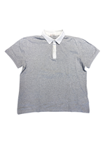 Moncler Polo Shirt XL Grey and White