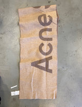 Acne Studios Scarf Beige and Brown