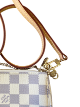 Louis Vuitton Bag Damier Azur one White Pouchette