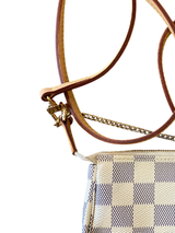 Louis Vuitton Bag Damier Azur one White Pouchette