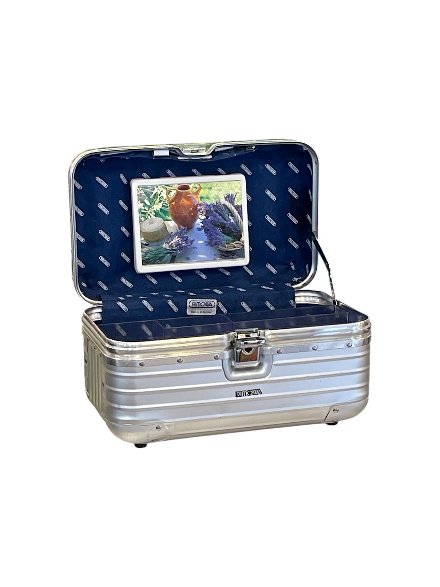Vintage Rimowa Beauty Case West Germany Silver