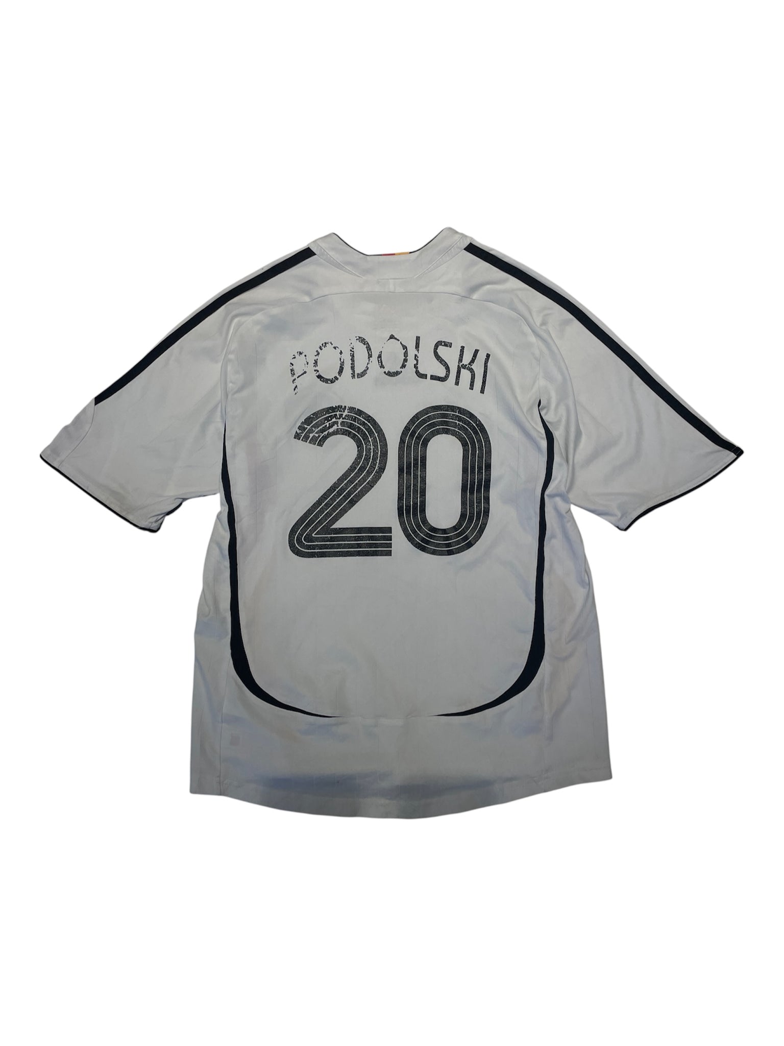 Adidas Germany Jersey Podoski 164 White