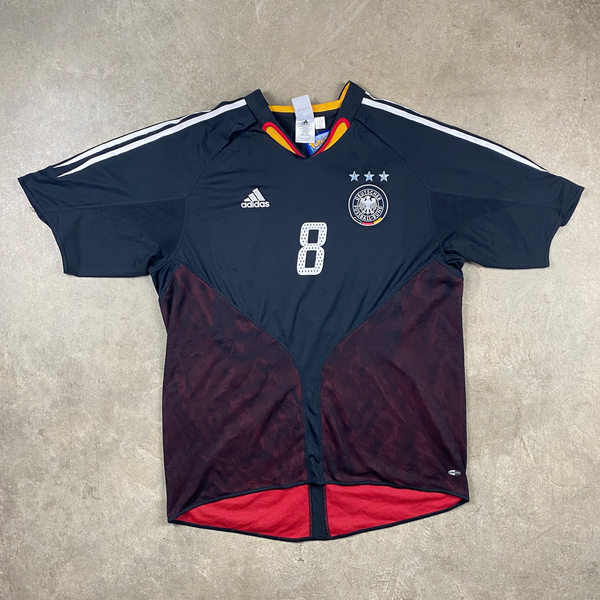 Vintage 2003 Hamann "8" Germany Soccer Jersey XLarge