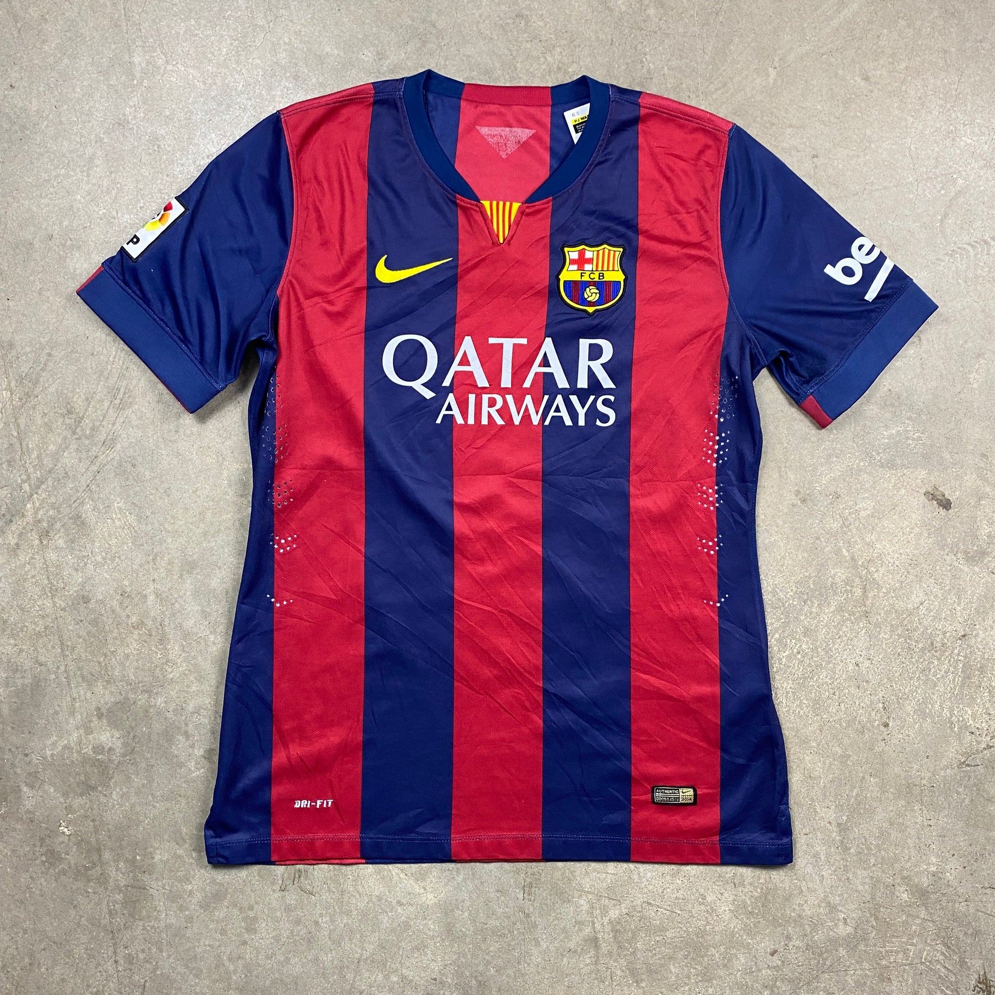 Vintage FC Barcelona Jersey Small