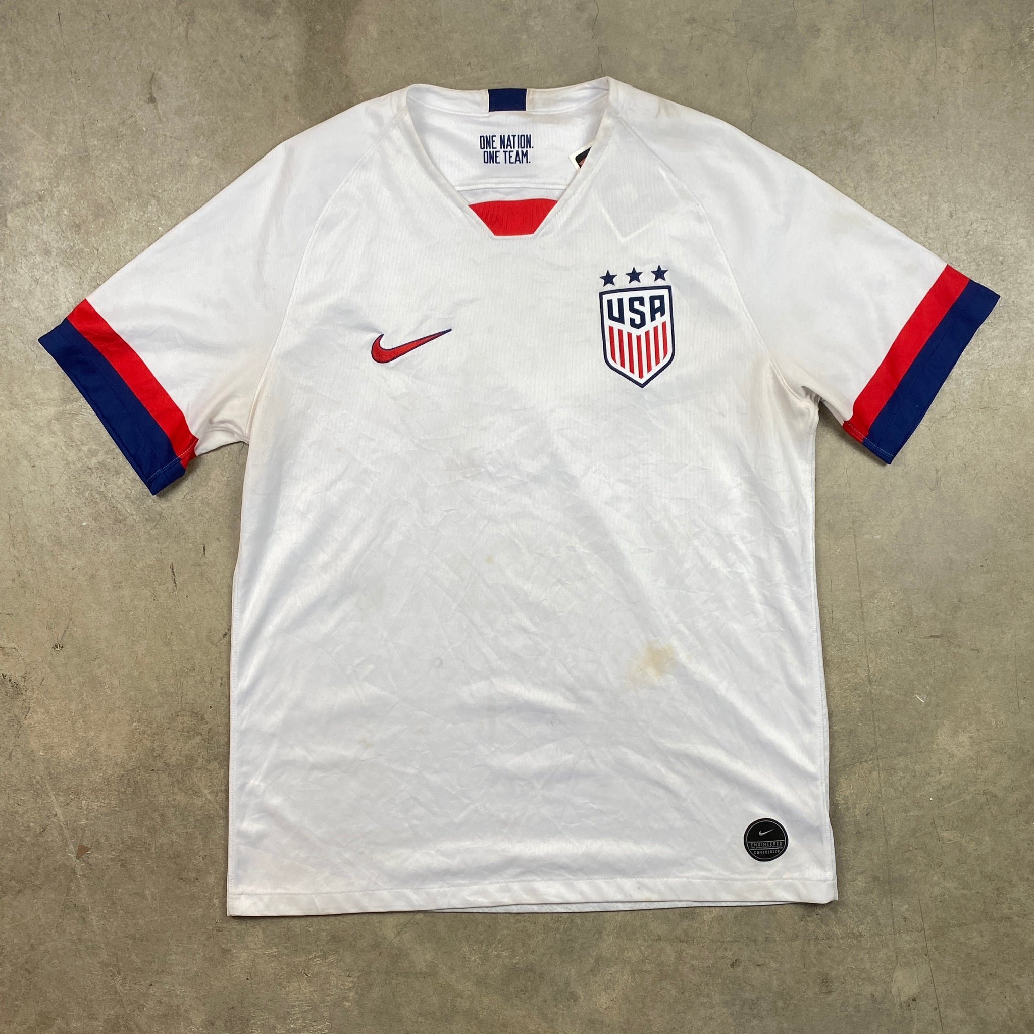 Vintage USA Soccer Jersey Large