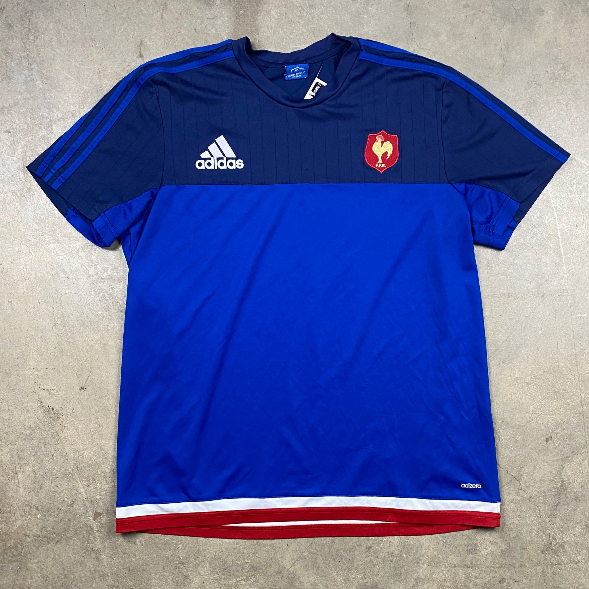 Vintage France Soccer Jersey Small