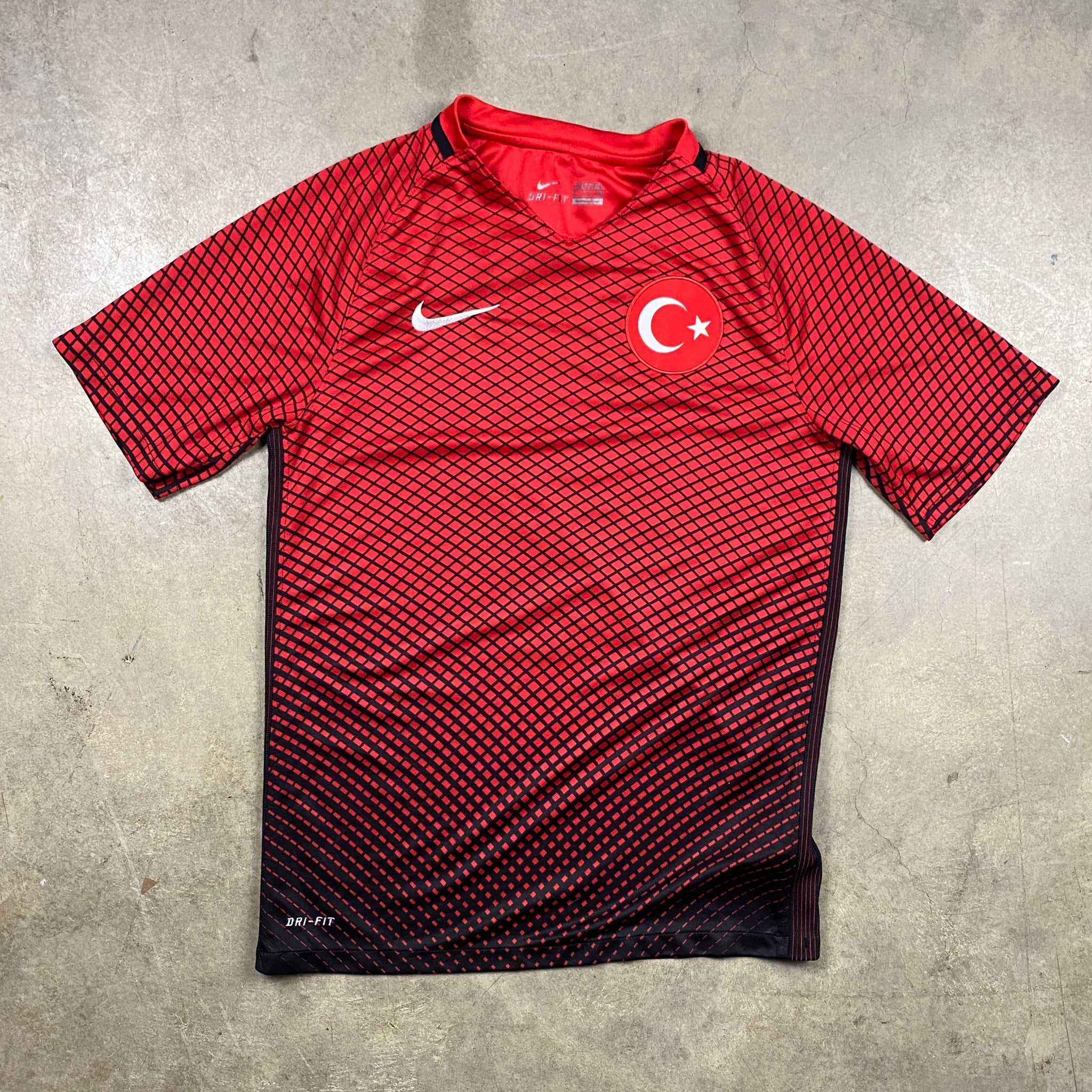 Vintage Türkiye Soccer Jersey Small